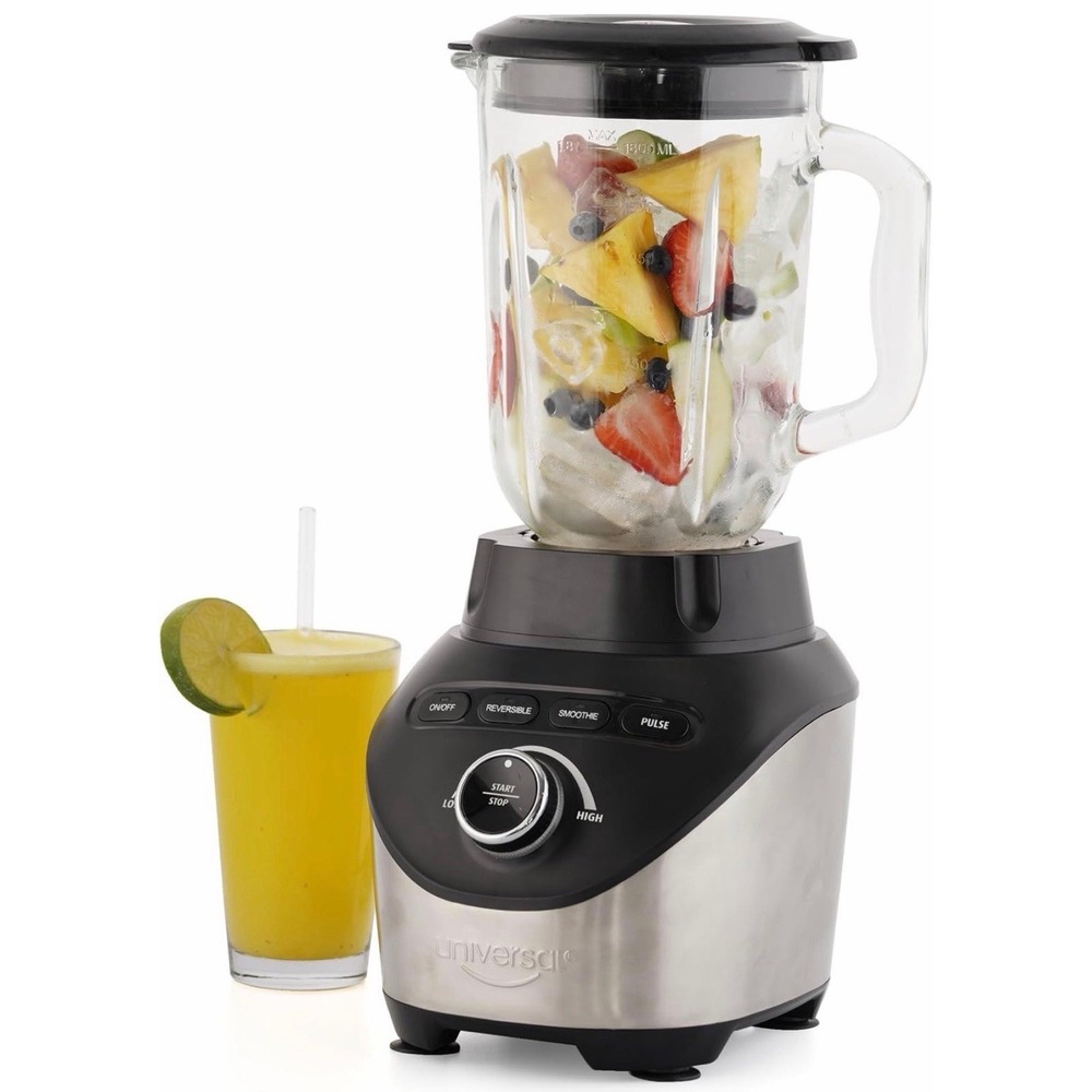 Universal L62190 1500 Watt Turbo Elite Max Blender, 71oz - 9-cup / 2.1 Liter